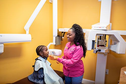 Shamara Taking X-rays